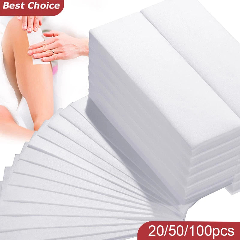 Professional Hair Removal Tool Depilatory Paper Nonwoven Epilator Women Wax Strip Paper Shaving Roll Waxing Smooth Legs