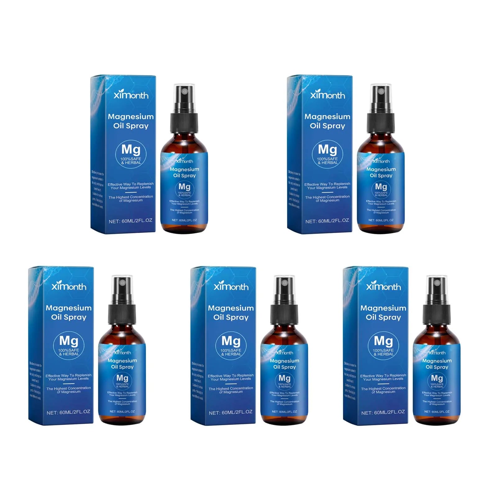 Essential Oil Magnesium Spray Relieves Muscle Body Pain Smoothes Softens Skin Magnesium Oil Spray Relaxation Better Sleep Care - BlissFully