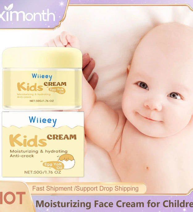 Baby Cream Face Moisturizer Soothing Fragrance Free Organic Skin Protection Children Kids Nourishing Body Lotion Baby Bum Cream