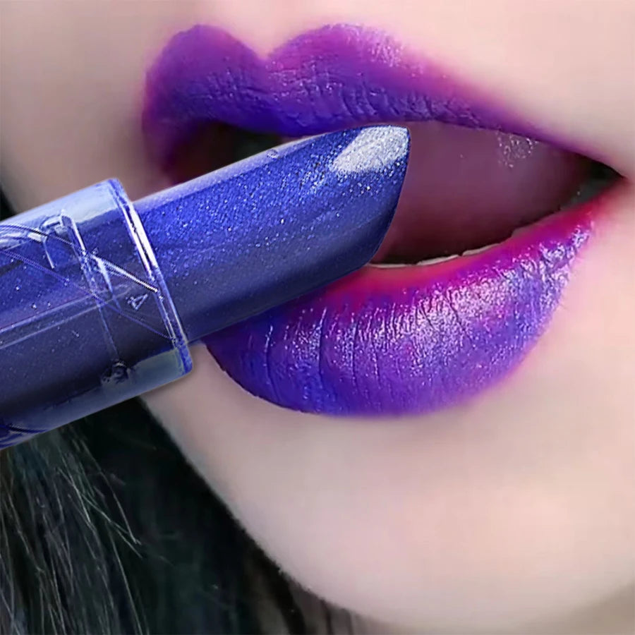 Blue Rose Lipstick Temperature Color Changing lipstic Moisturizing  Female Makeup products Sexy Lip tint Gloss Shiny Lipsticks