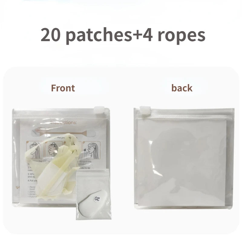 Invisible Facial Slimming Tape Wrinkle Removal Sticker Face Stickers Neck Eye Lifter Sticker Anti Aging Patch  Face Lift Tape - BlissFully