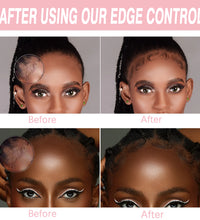 Women and Kid 30g Edge Control Gel Long Lasting Hold Control Wax Natural Finishing Anti-frizz Hair Wax Smoothing Styling Pomade - BlissFully