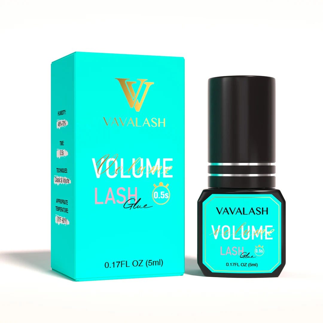 VAVALASH Eyelash Glue 0.3S 0.5S 1S 2S Lashes Extension Adhesive 5ml Fast Drying Lash Glue for Makeup Tool