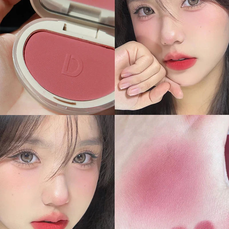 DaimAnpu monochrome honey powder powder blusher, high gloss, natural brightening, rouge setting, powder blusher cream
