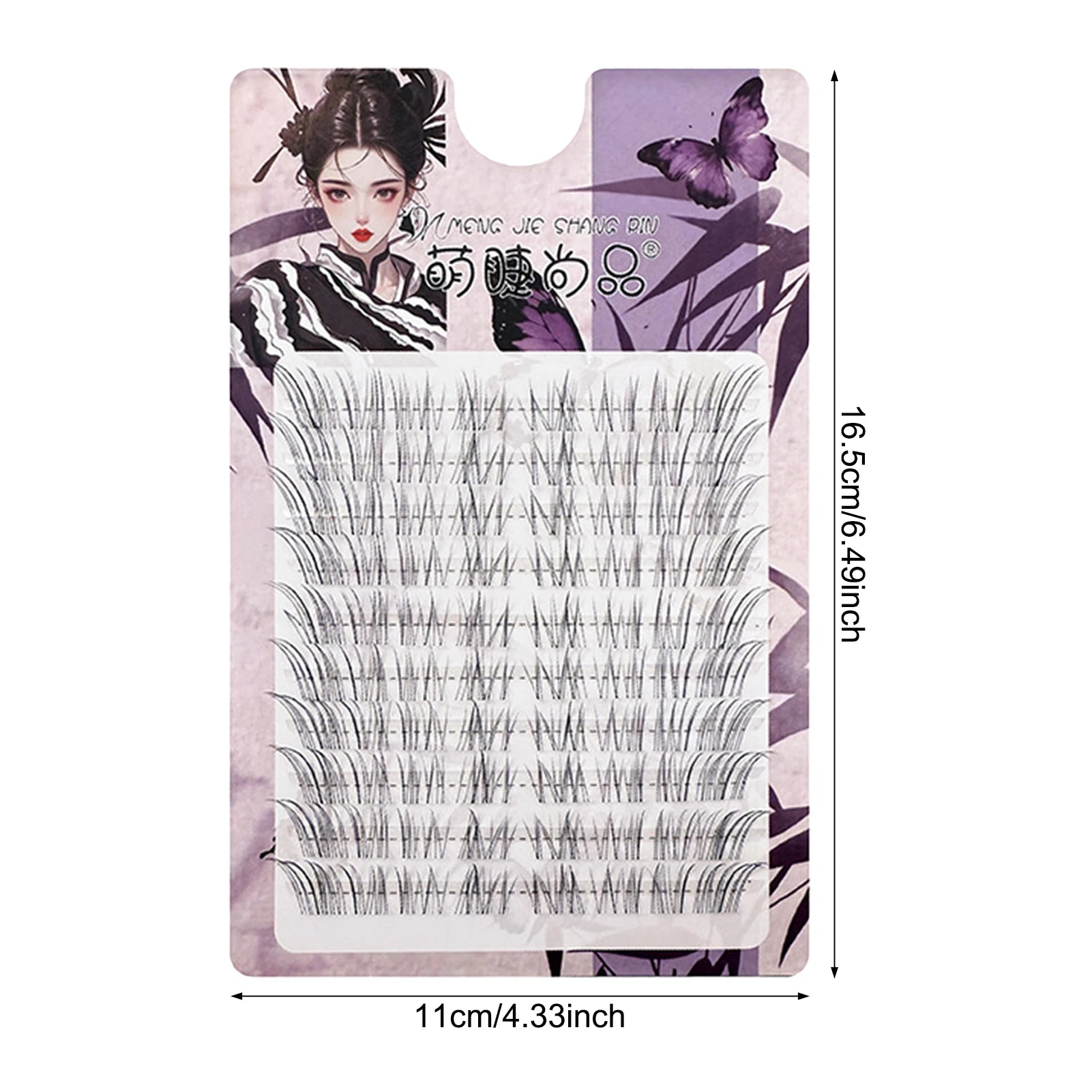DIY Fluffy Cat eye false Eyelash extenstions individual cluster lashes Natural winged Style Daily Lash Korean Makeup accessories