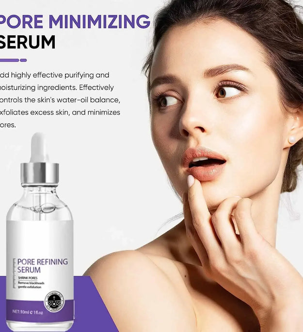 Pore Shrinking Serum Face Removing Large Pores Tightening Facial Pore Minimizing Essence Skin Care Beauty Firm skin