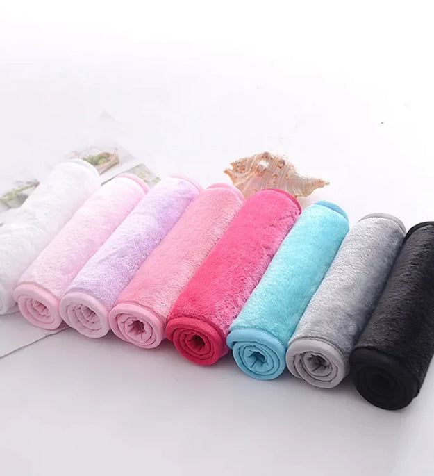 Makeup Remover Pads Reusable Cotton Pads Makeup Eraser Microfiber Facial Towel Face Cleaner Cleaning Wipes Skincare Beauty Tools