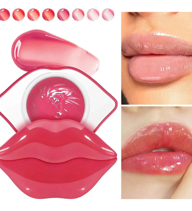 Korean Lip Sleeping Mask Overnight Hydration Repair Balm For Dry Chapped Lips Care Beauty Treatment Gel