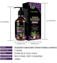 100ML Hair Shampoo For Fast Hair Growth Rosemary Onion Shampoo 30ML Spray Anti Hair Loss Effective Within 7 Day Hair Growth - BlissFully