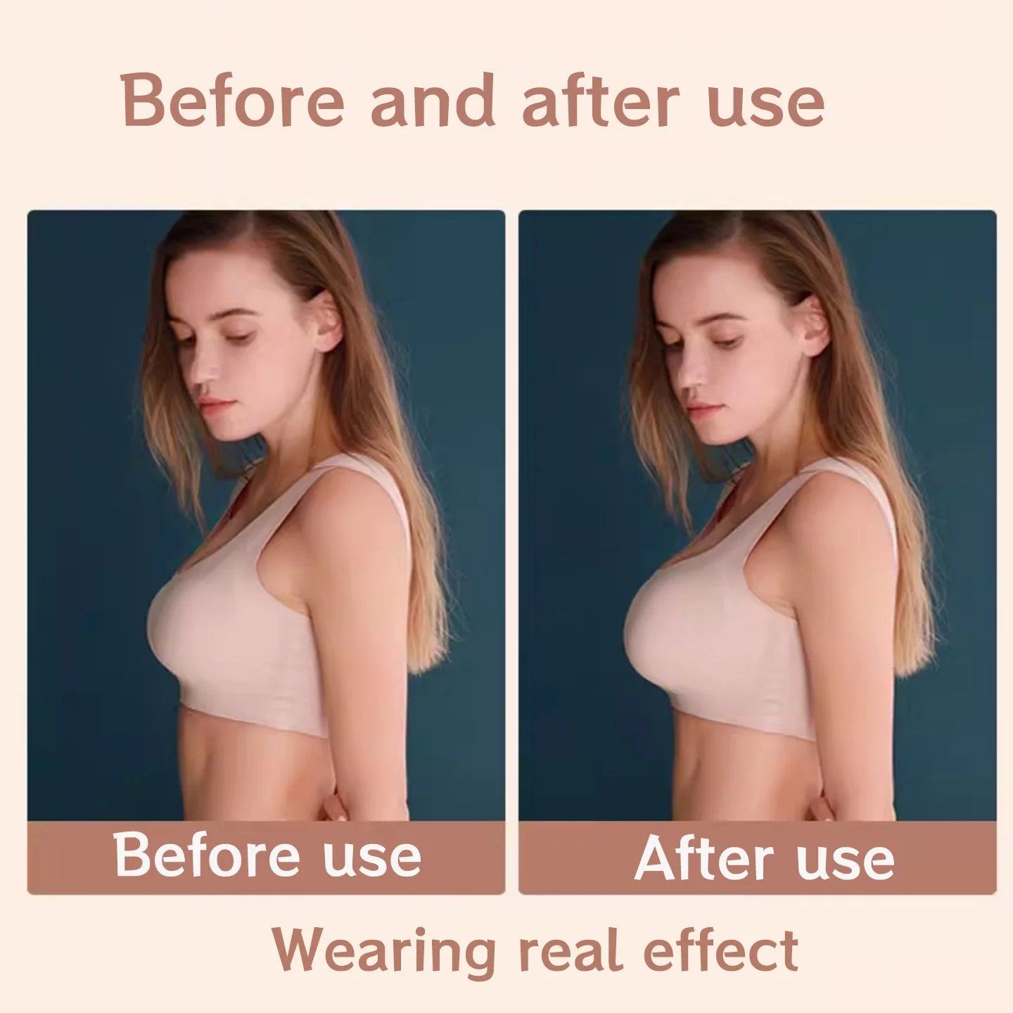 3cm Sexy Thick Latex Breast Pads, Breast Inserts for Lift and Enhancement, Bra Pads for Breast Enlargement, Removable Underwear Breast Accessories Suitable for Swimwear and Bikinis