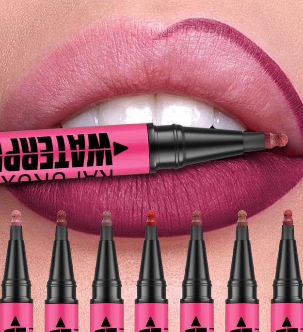 1PC Liquid Matte12-Color Lipliner Pencil Waterproof Plumping Stain Lipstick Natural Lip Liner Outline Lips Contour Makeup