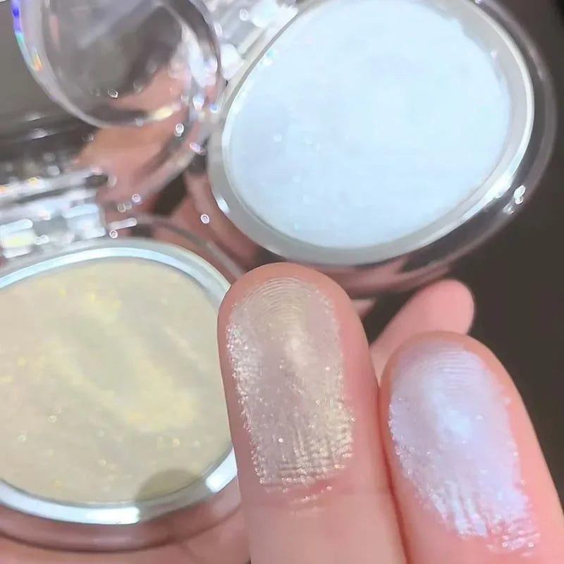 6 Colors Rose Diamond Highlighter Powder Palette Glitter Brighten Gloss Makeup Ultra-concentrated Glitter Face Contour Cosmetics