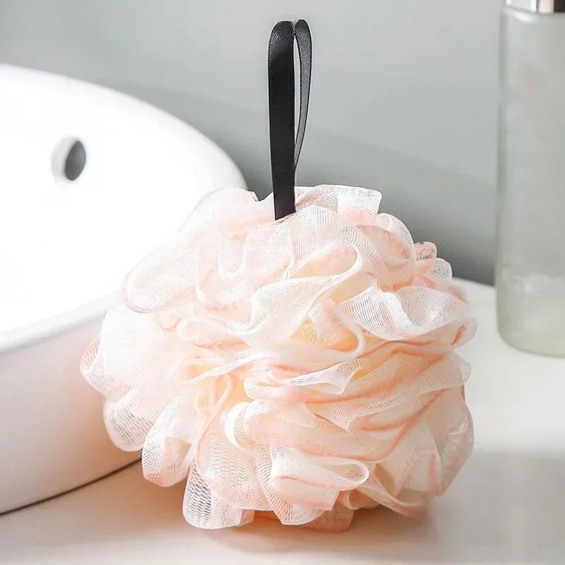 Large Bath Ball Rich Bubble Bath Towel Scrubber Body Cleaning Mesh Shower Wash Sponge Bathroom Accessories