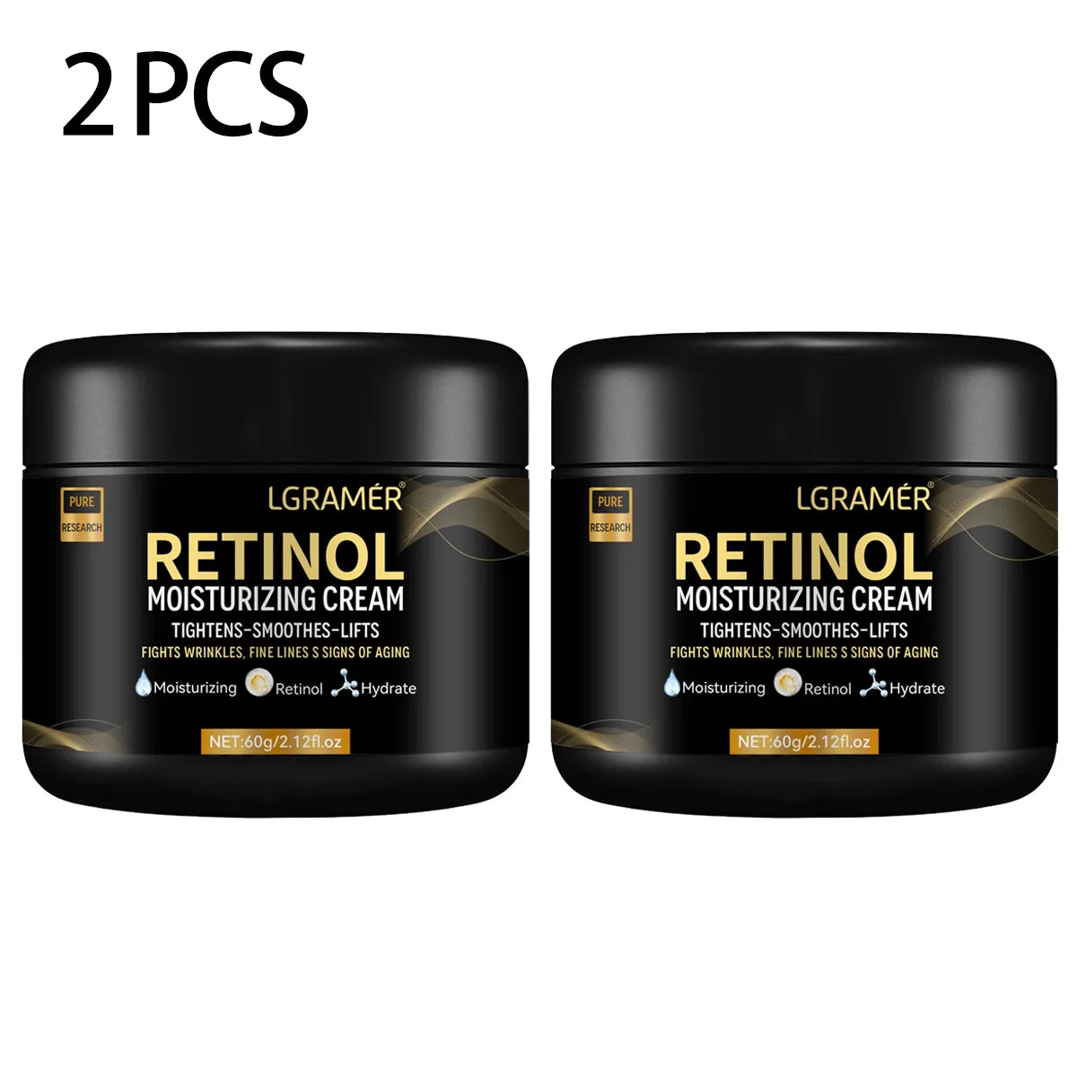 Men's Retinol Face Moisturizer Moisturizing Retinol Cream Anti-Wrinkle Aging Moisturizing Shrink Pores Whitening Smooth Retinol - BlissFully