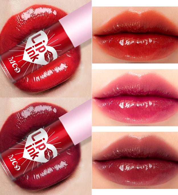 Waterproof Matte Lip tint Long-lasting Lip Glaze Sexy Plump Lip Glow Oil Velvet Lip Gloss Stain Makeup Full Color Lip Cosmetic