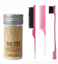 2/5Pcs Hair Wax Stick For Kids Women Slick Back Brushes Gel Pomade for Little Girls Toddler Flyaway Hair Wig Styling Accessories - BlissFully