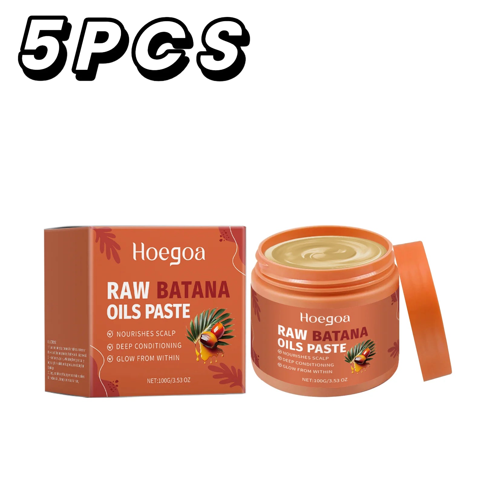 Damaged Repairing Hair Mask Organic Batana Oil Dry Hair End Repair Hair Anti-Loss Smoothing Treatment Hair Conditioner Hair Care - BlissFully