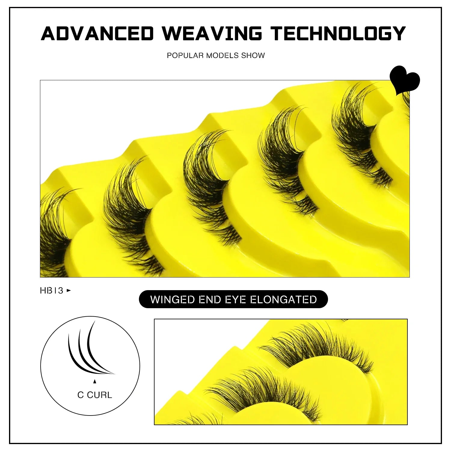 False Eyelashes Cat Eye Lashes Natural Long Half Eye Lashes Short Wispy Clear Band Lashes 3D Faux Mink Lash Multipack