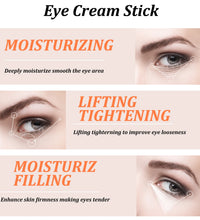 Snail Eye Cream Stick Collagen Fade Fine Lines Wrinkle Lightening Dark Circles Firming Eye Bags Puffiness Moisturizing Eye Cream - BlissFully