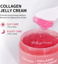 Moisturizing Collagen Jelly Cream Niacinamide Hydrolyzed Collagen Tightening Soothing Anti-Aging Firmness Hydration Skincare - BlissFully