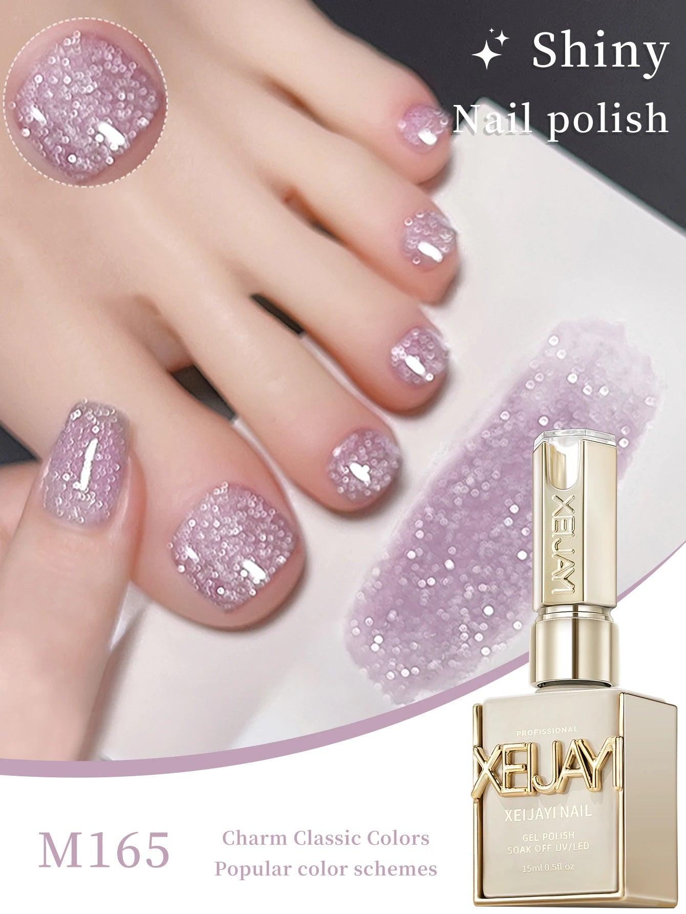 1Pc 15ML Milky White Pure Nail Polish Gel Nail Add Semi-Permanent Soak Off UV LED Construction Gel Varnish
