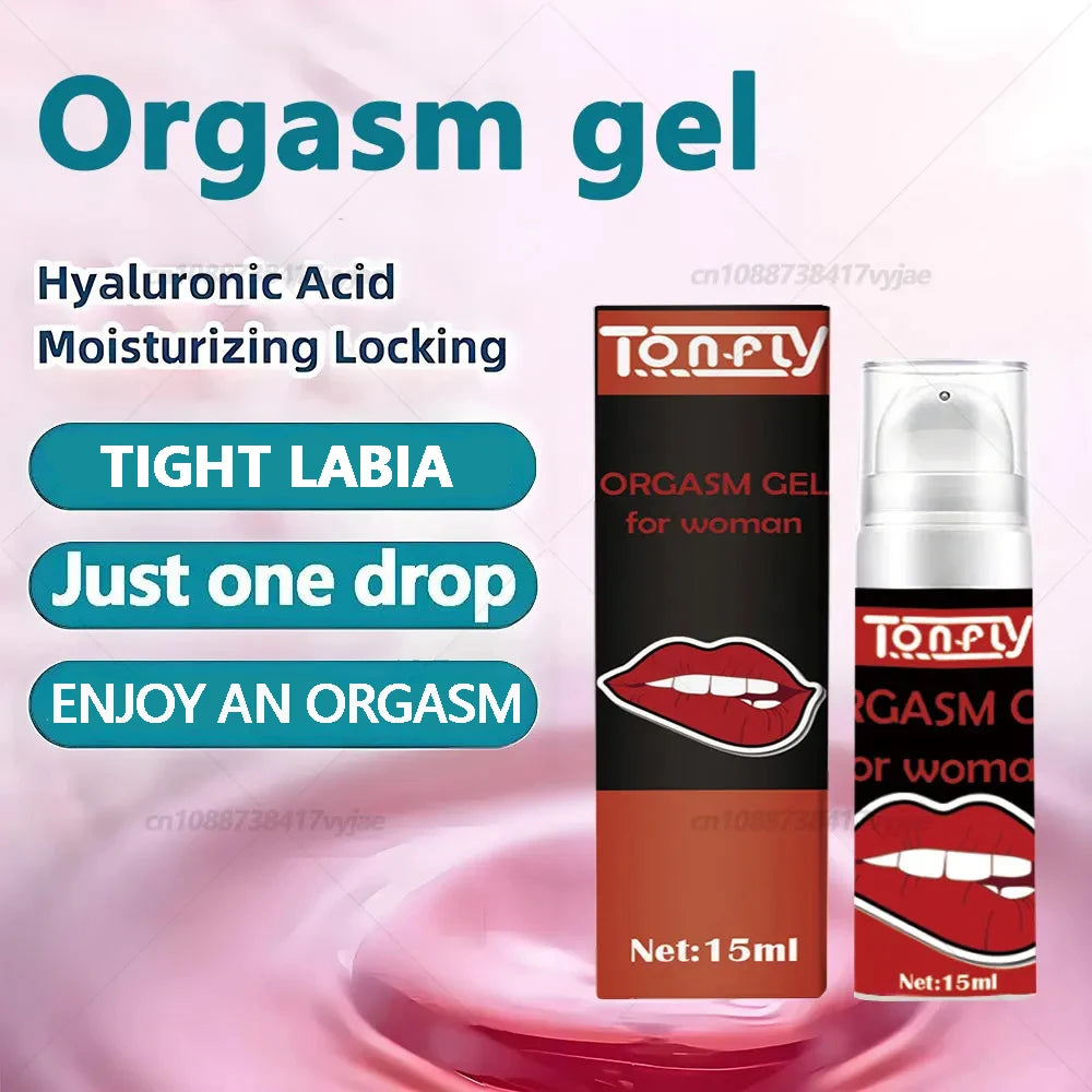 Female Orgasm Gel Sexual Desire for Women Exciting Liquid Orgasmic Sex Drops Vaginal Firming Best Orgasmic Gel for Women