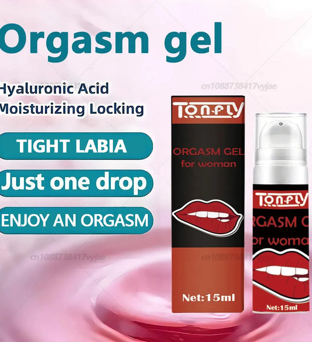 Female Orgasm Gel Sexual Desire for Women Exciting Liquid Orgasmic Sex Drops Vaginal Firming Best Orgasmic Gel for Women