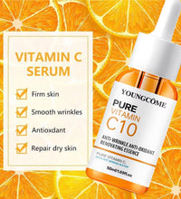 Vitamin C Facial Essence Hyaluronic Acid Dark Skin Brighten Serum Fade Fine Lines Moisturizing Repair Dull Serum Face Skin Care - BlissFully