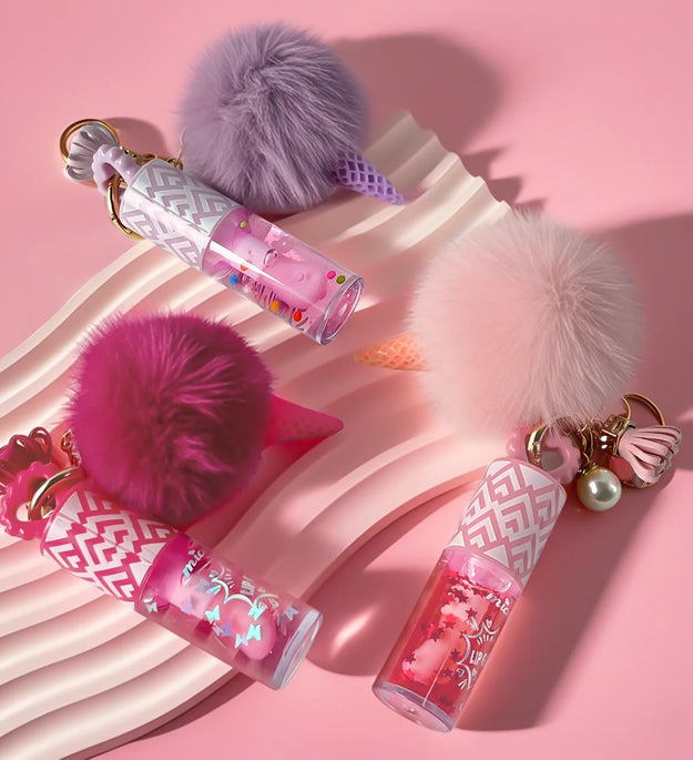 Three Colors Randomly Sent Moisturizing Lip Gloss Lip Oil: Light and Comfortable, Long - Lasting, Makeup Mirror Effect Christmas