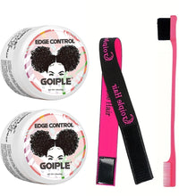 GOIPLE 30G Edge Control for 4C Curls Hair Styling Cream Tames Broken and Fix Bang Pomade Mini Small Hair Gel - BlissFully