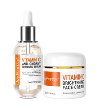 JoyPretty Vitamin C for Face Cream Whitening Dark Spots Removal Shrink Pore Serum Moisturizing Lighten Facial Skin Care Products - BlissFully
