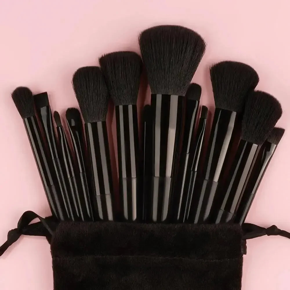 Makeup Brush Set Soft Fluffy Professiona Cosmetic Foundation Powder Eyeshadow Kabuki Blending Make Up Brush Beauty Tool Makeup - BlissFully