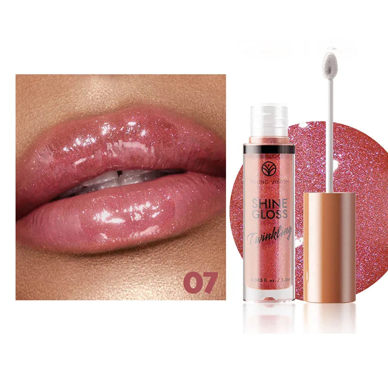 YOUNG VISION 6 Colors Fine Shimmer Nourishing Light Lipstick Long Lasting Colors Easy to Apply Lip Moisturizing Lipstick