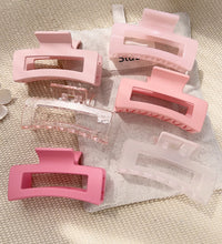 7 Pcs Big Hair Claw Clips 3.4