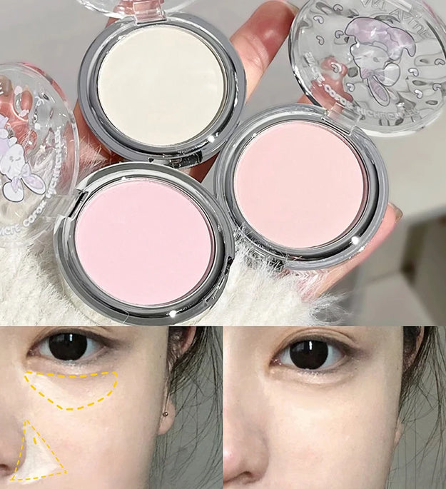 ART VALUE Face Highlighter Palette Matte Contour Concealer Brightening Beige Highlights Eyes Lying Silkworm Powder Makeup Beauty