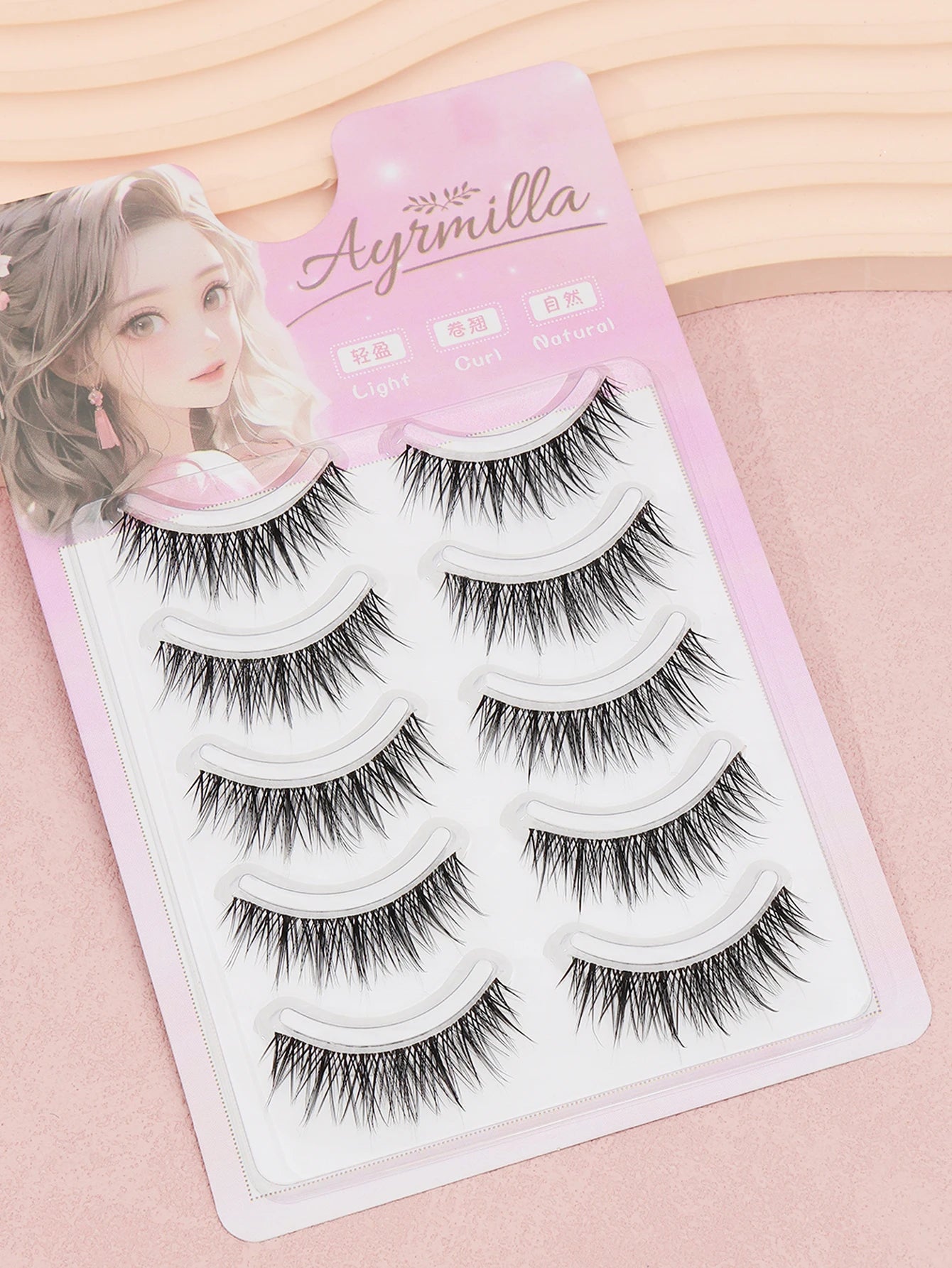 80 cluster Brown Fox Eye Tail False Eyelash wedding party and dates eyelashes  for daily makeup