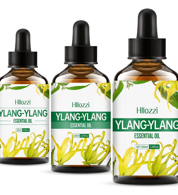 Ylang Ylang essential oil for massage, shower, skin care, diffusion, relaxation, aromatherapy, humidifier, candle making
