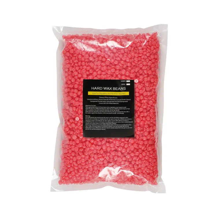 500g/Pack Wax Beans Depilatory Hot Film Pellet Removing Bikini Face Hair Legs Arm Hair Removal Bean Unisex Hair Removal