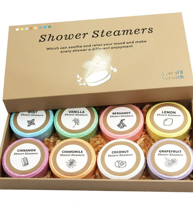 8pcs bath bomb spa hotel home bathtub shower steamer body care bubble bath suitable for women and men bathroom bubble ball