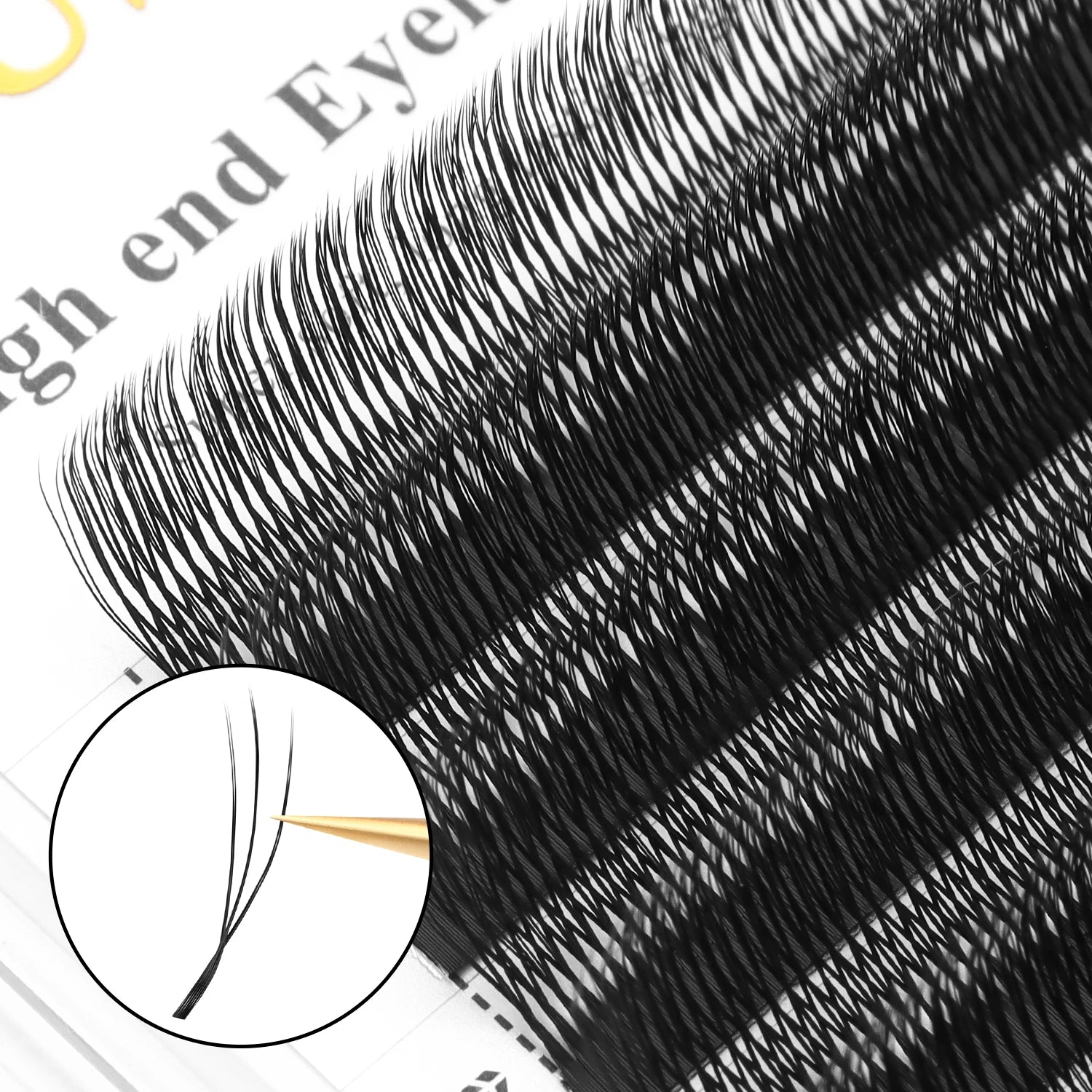 XIUSUZAKI  U-Shaped YY 3D 4D 5D W Eyelash Extensions New Style U/W Lashes Extension Mink Premade Volume Fans False Eyelashes