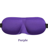 Soft 3D Contoured Sleeping Mask Breathable Eye Shade Comfortable Lightweight Eye Cover for Men and Women Night Travel Rest Aid - BlissFully