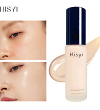 Liquid foundation naturally covers flaws without sticking powder, plain face cream, transparent foundation, conceals blemishes - BlissFully