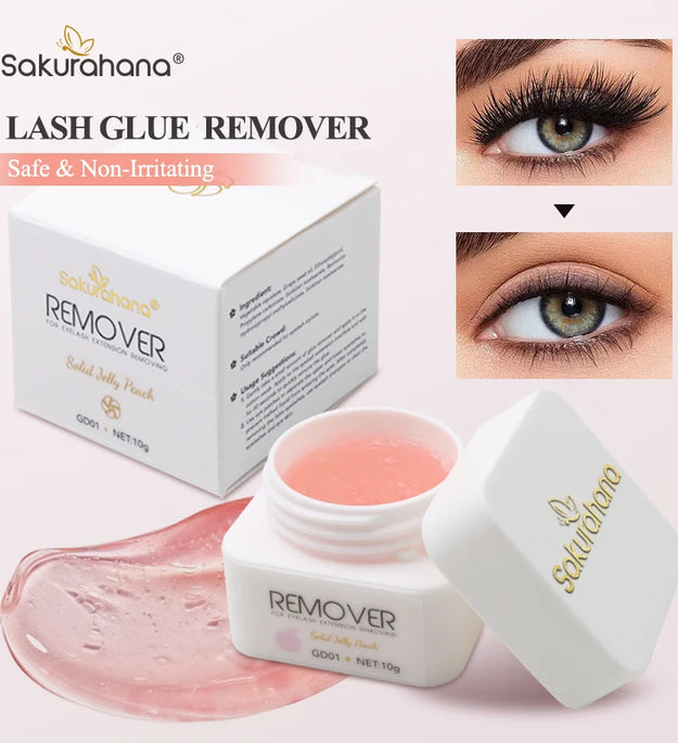 SAKURAHANA Eyelash Glue Remover Remover Gel Cream Korea Professional No Stimulation Remover Makeup Lash Glue Remover Cream