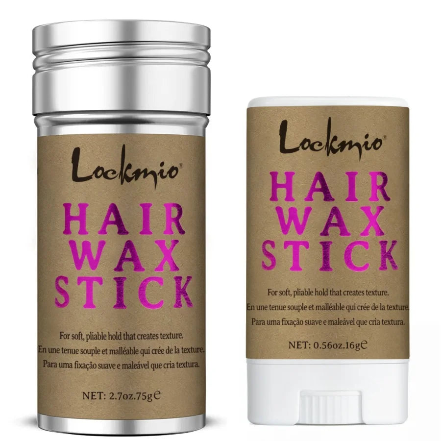LOCKMIO Women Hair Wax Stick for Wigs Anti-frizz Flyaways Control Styling Wax Long-lasting Smooth Broken Back Hair Pomade Cream - BlissFully