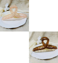 2/4Pcs Women Hair Claw Clip Cross Matte Hairpin Fashion Hairgrips Large Hair Claw Crab Clips Girls Korean Hair Accessories - BlissFully