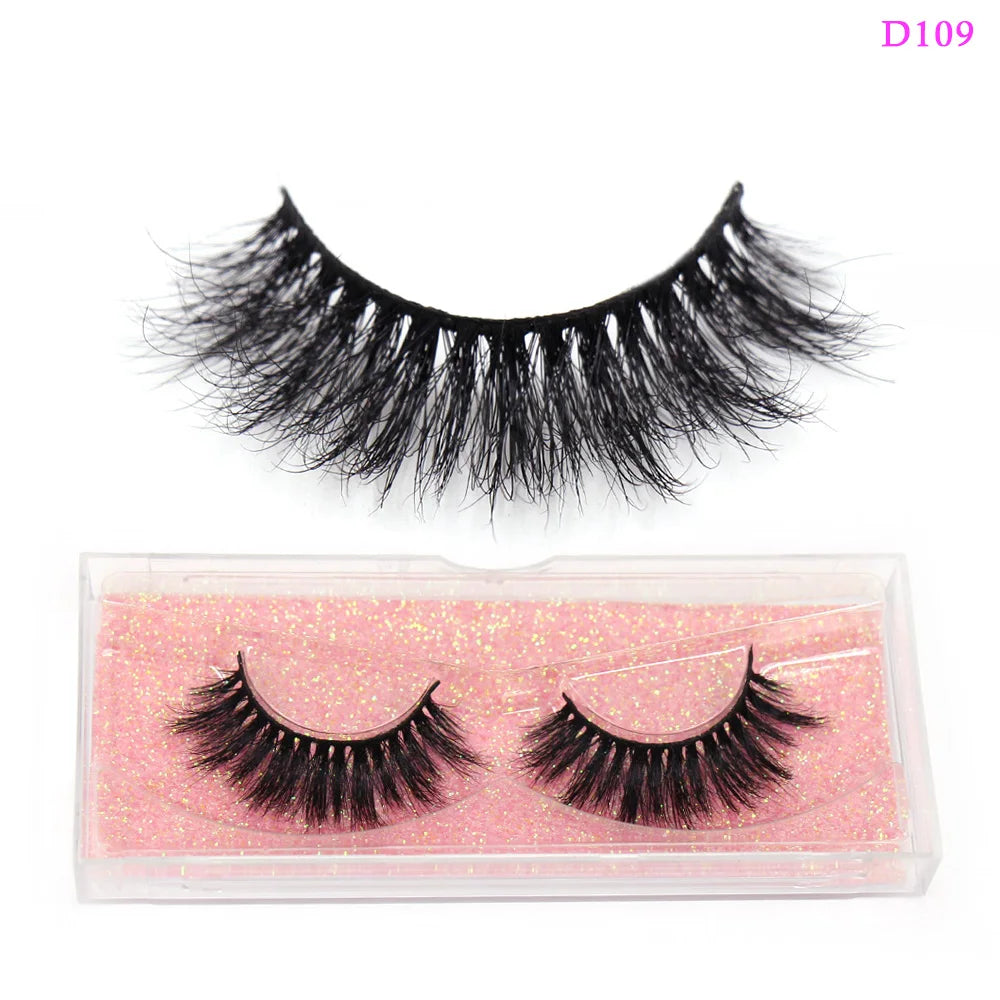 AMAOLASH Eyelashes Mink Eyelashes Thick Natural Long False Eyelashes 3D Mink Lashes High Volume Soft Dramatic Eye Lashes Makeup