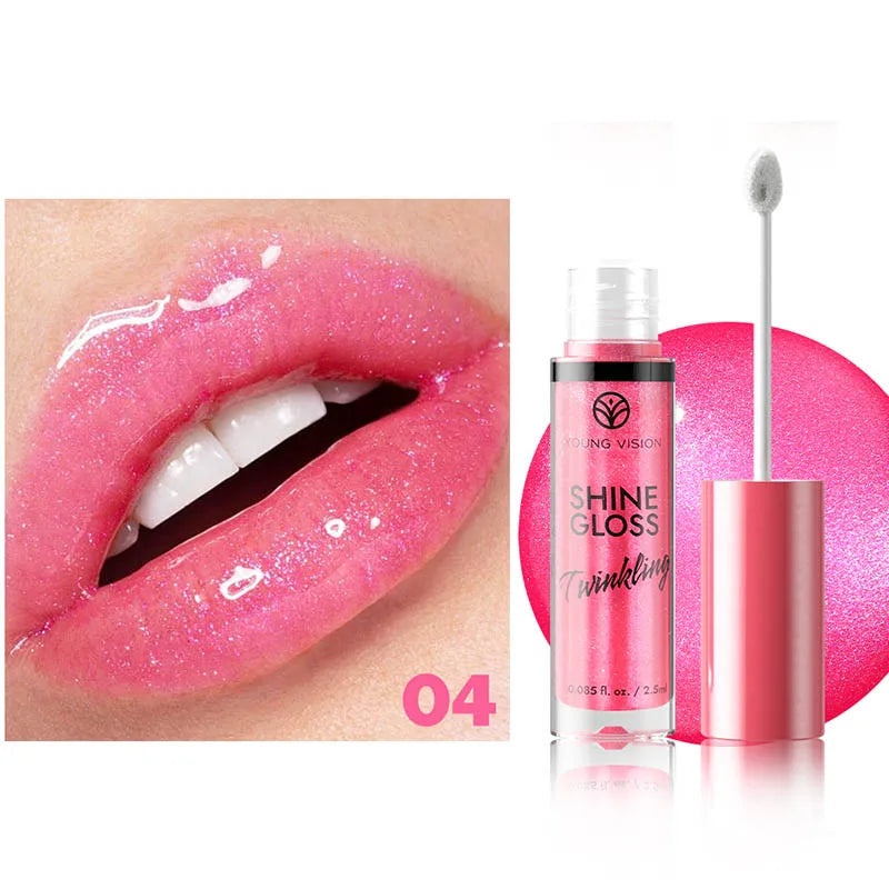 YOUNG VISION 6 Colors Fine Shimmer Nourishing Light Lipstick Long Lasting Colors Easy to Apply Lip Moisturizing Lipstick