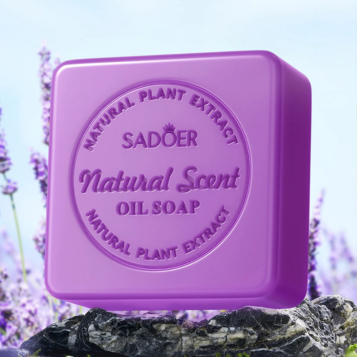 Lavender Essential Oil Soap, Handmade Soap, Facial Cleansing And Bath Soap, Deep Cleansing Skin Soap