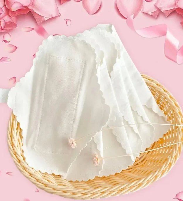 3Pcs Waterproof Panty Liner Feminine Thin Reusable Sanitary Pads Period Panties Leakproof Cotton Pad Washable Hygiene Supplies