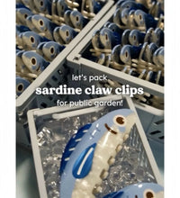 1Pcs Creative Ocean Sardine Hair Clip Cute Shark Texture Ponytail Holder Female Hair Ornament Clip - BlissFully